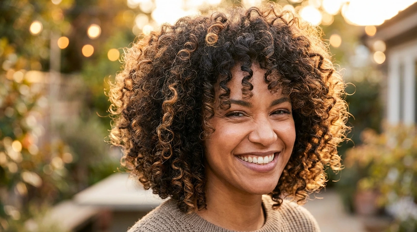 4. Curly Bob