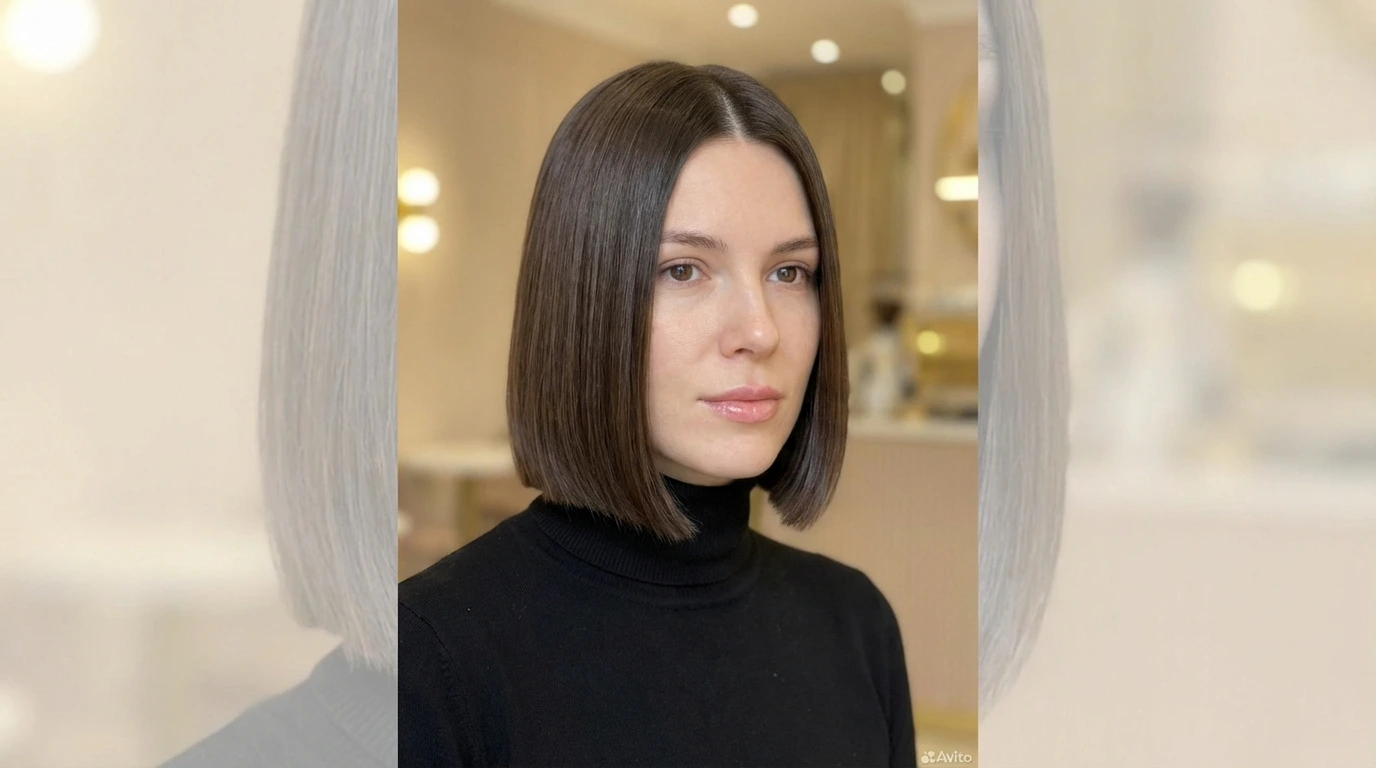 4. Sleek Blunt Cut