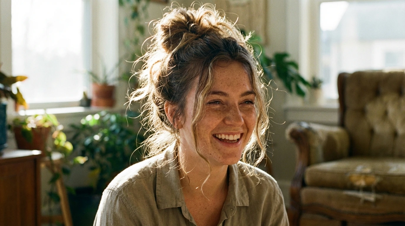 12. Messy Bun