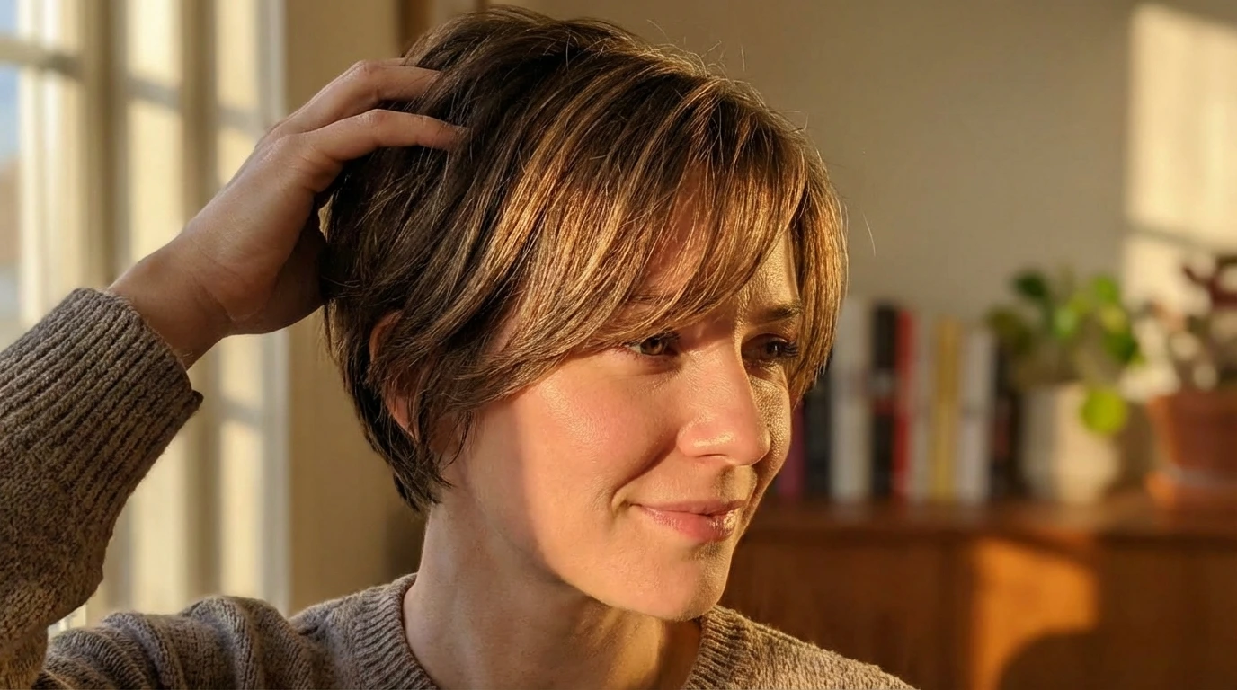 9. Side-Swept Bangs