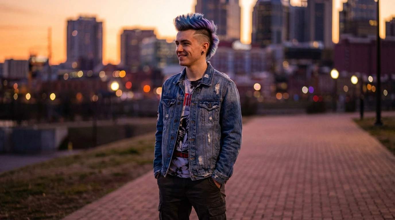 1438 11 faux hawk 11. Faux Hawk