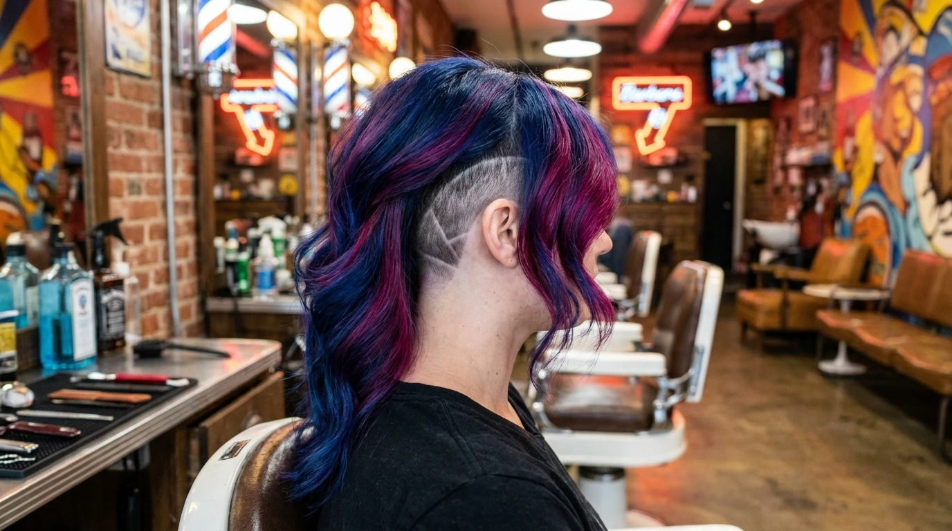 7. Layered Undercut