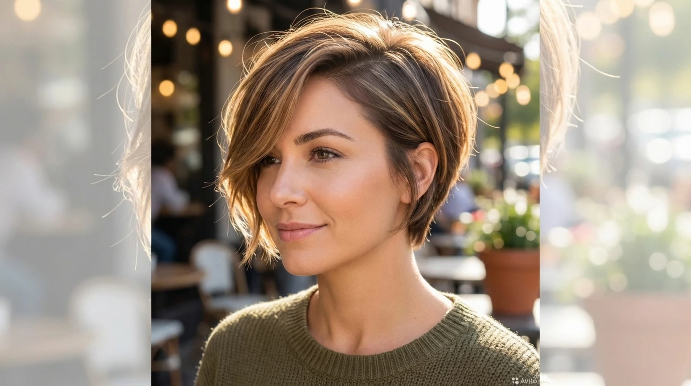 7. Side-Swept Bangs