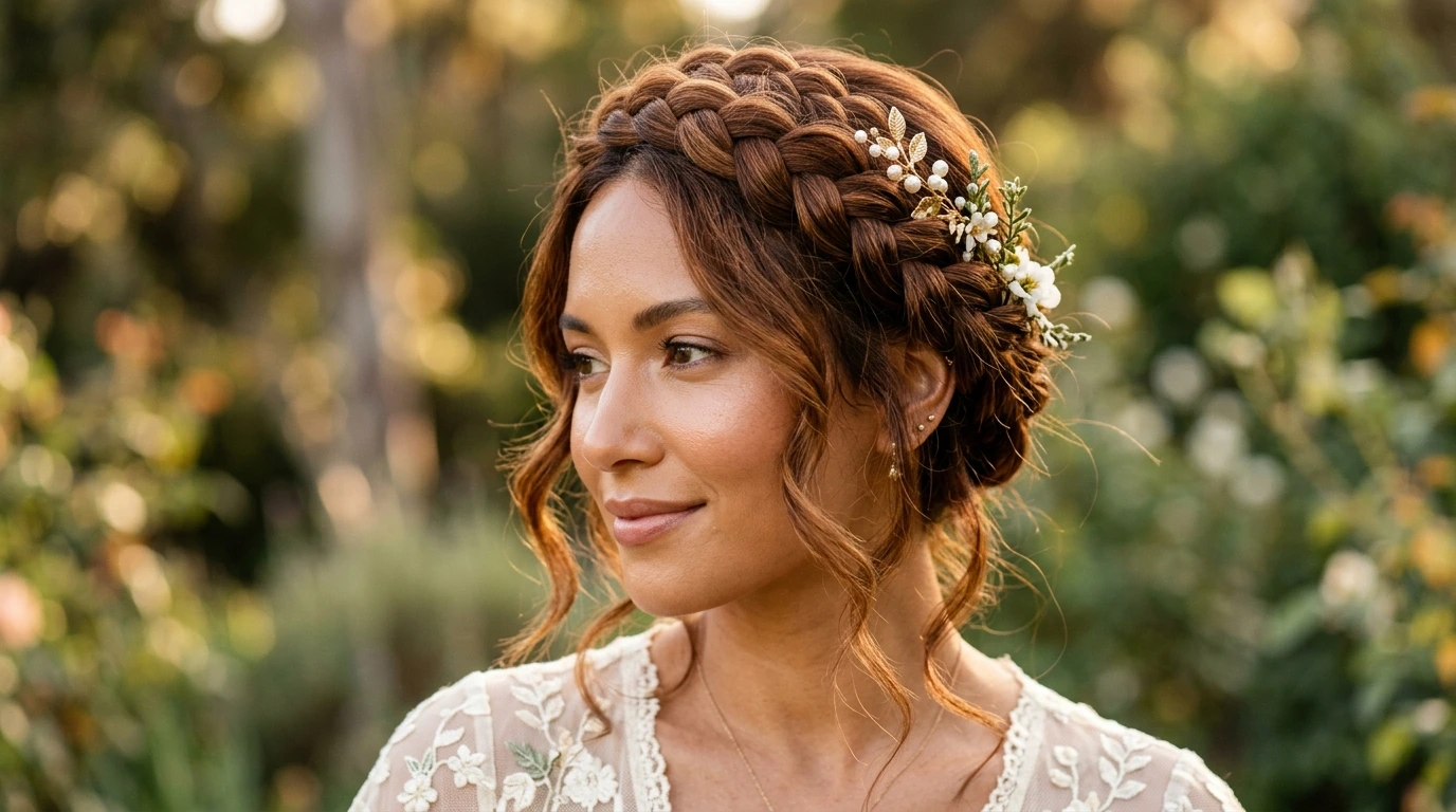 12. Braided Crown