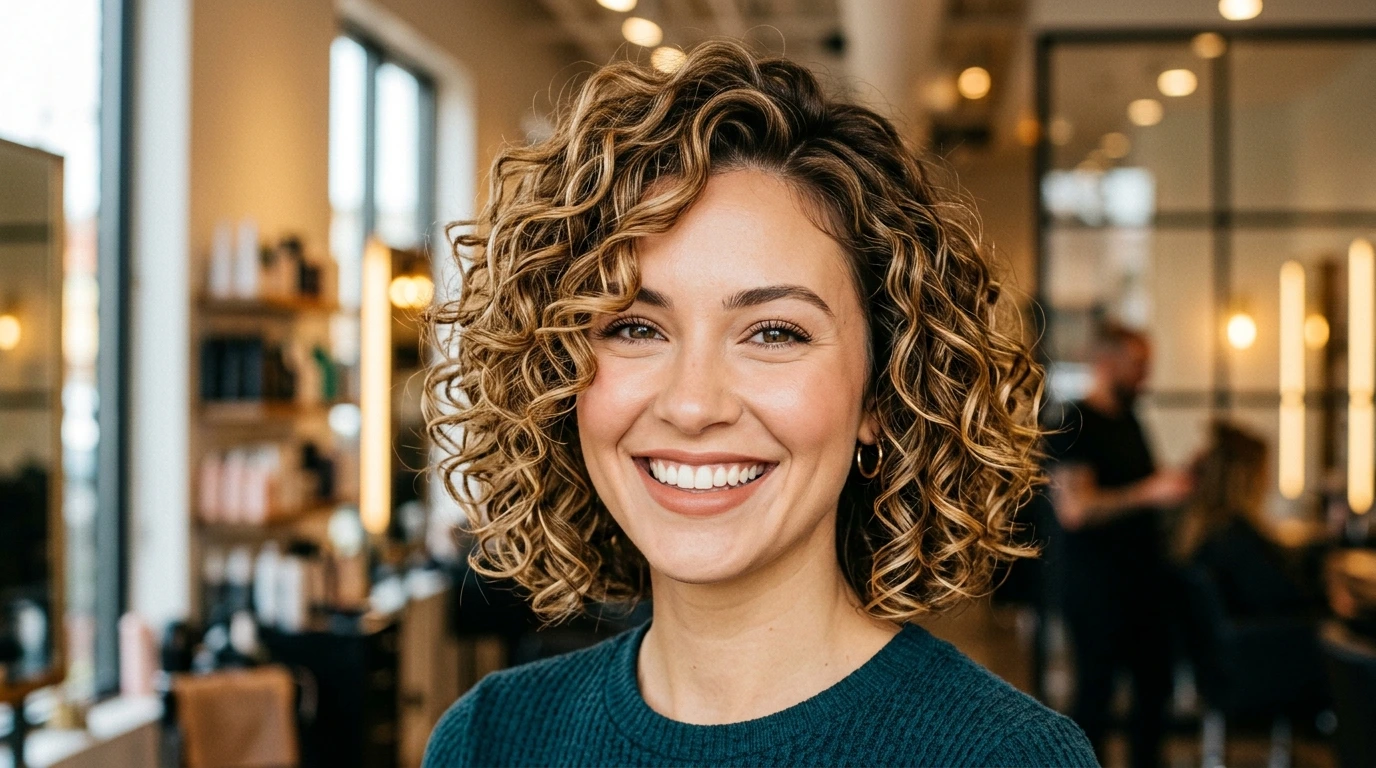 5. Curly Bob