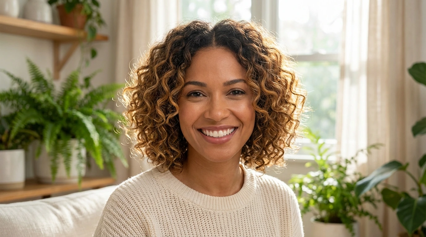 4. Curly Bob