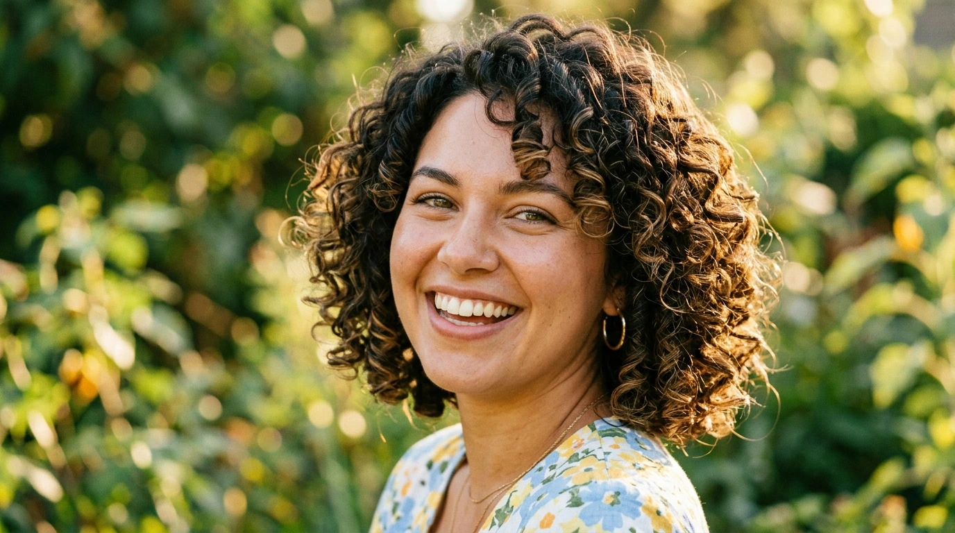4. Curly Bob