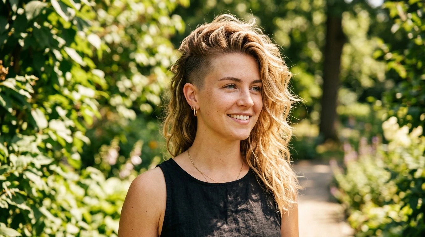 7. Undercut with Length on Top