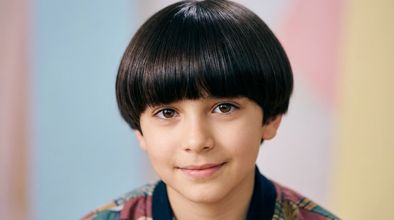 12. Bowl Cut with Fringe