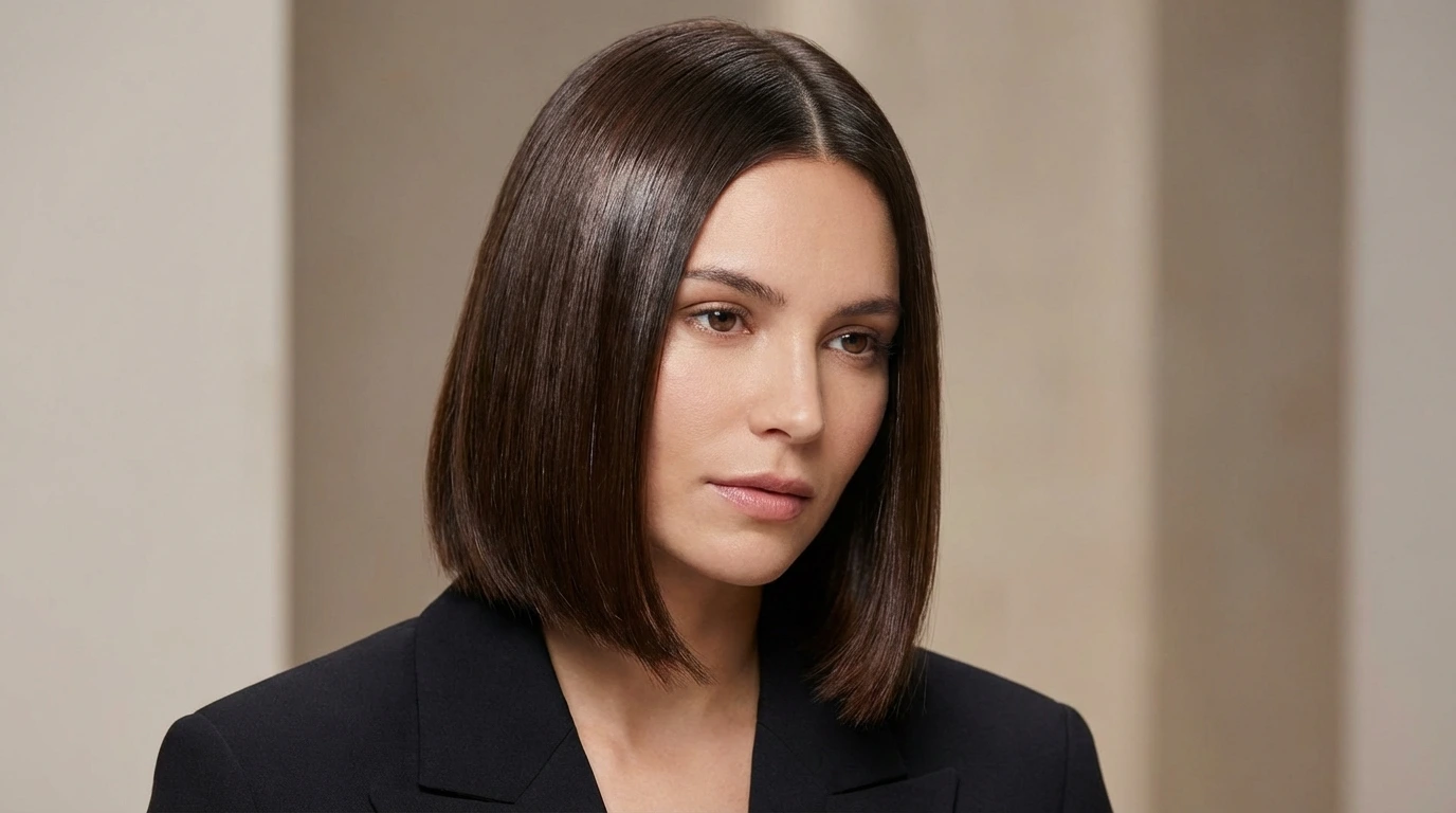 1. Sleek Bob