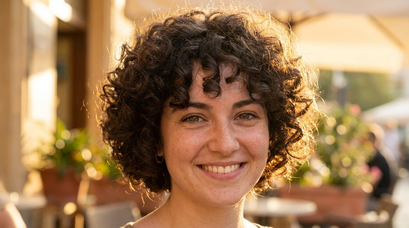 4. Classic Curly Crop