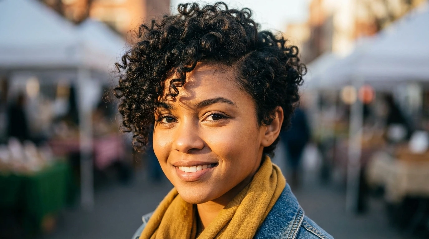 4. Curly Crop