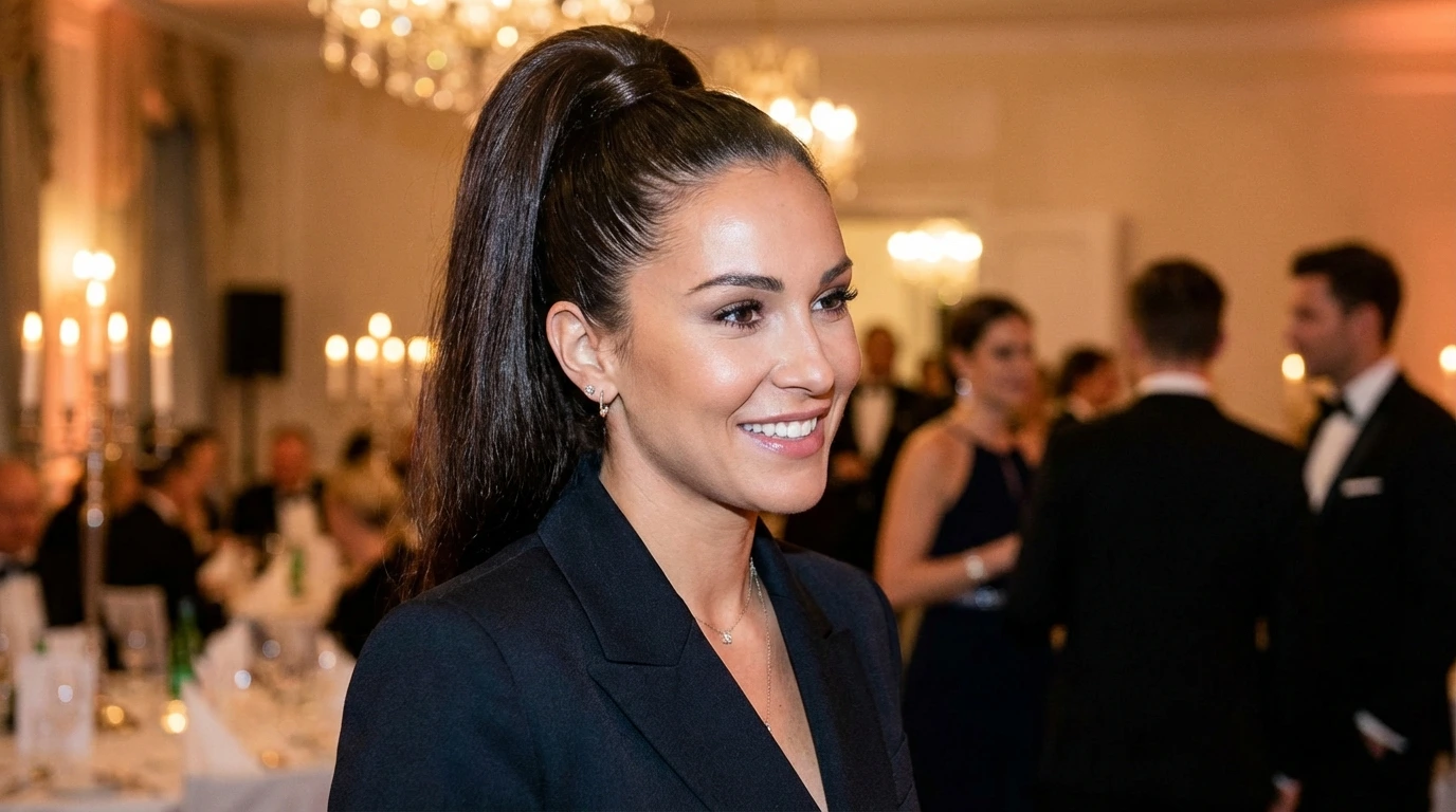 High Ponytail with Volume