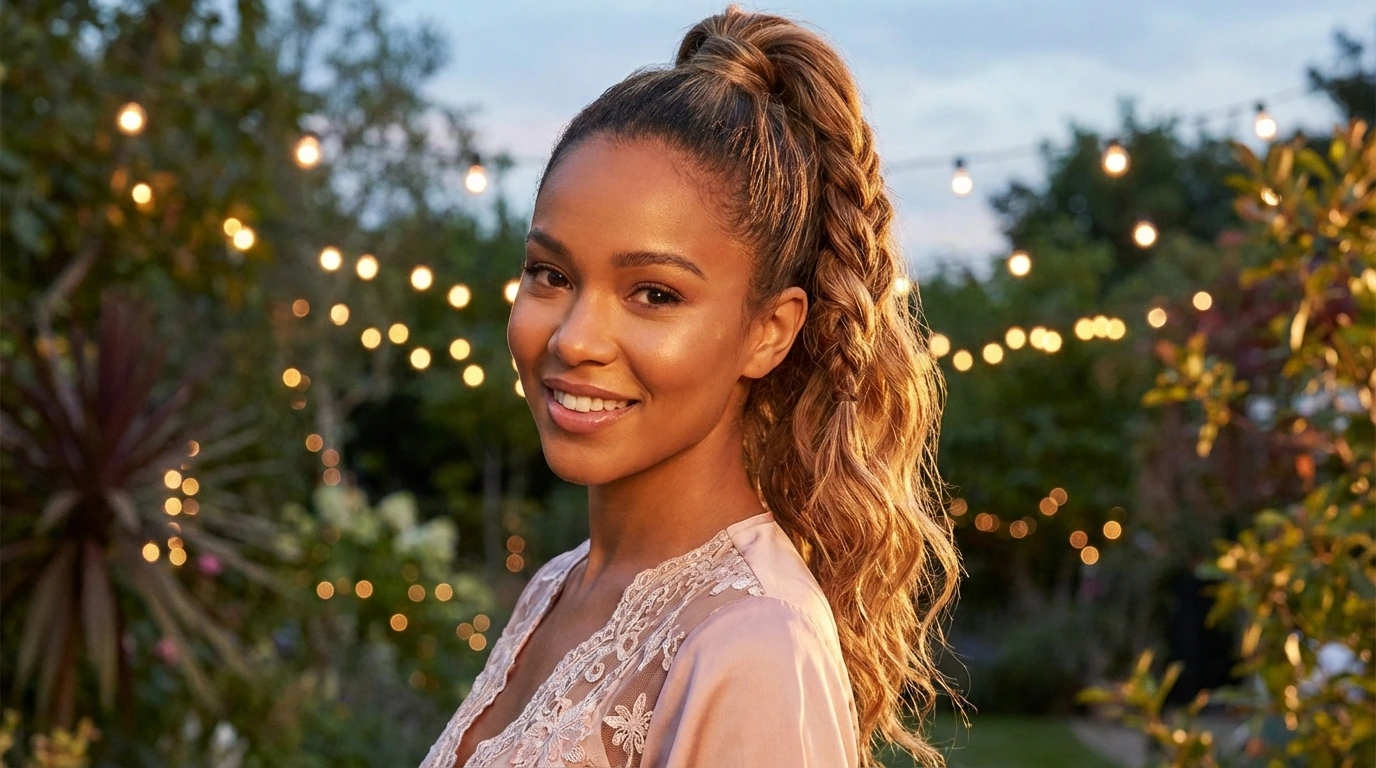 Twisted High Ponytail