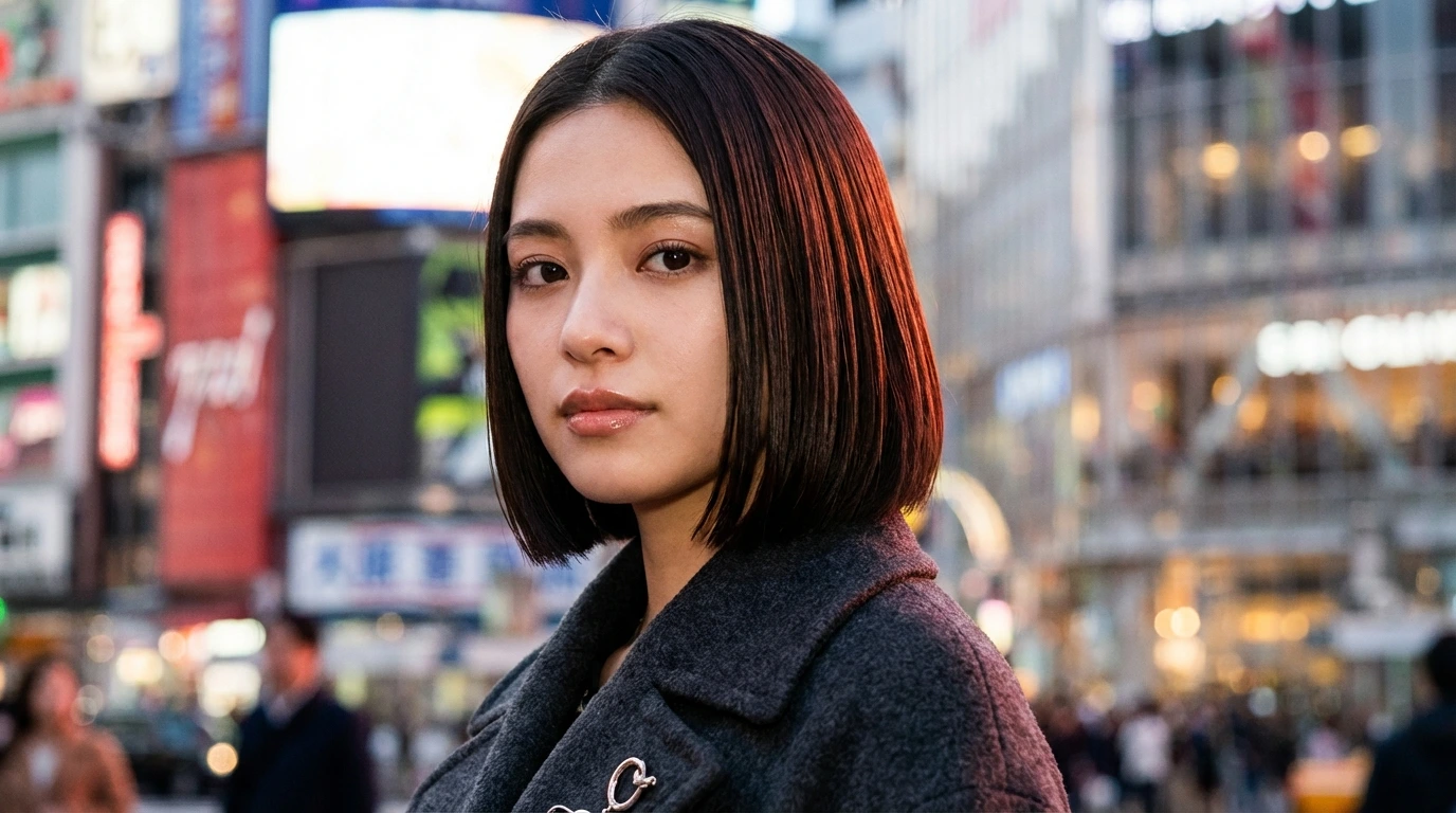 Blunt Cut with Sleek Finish