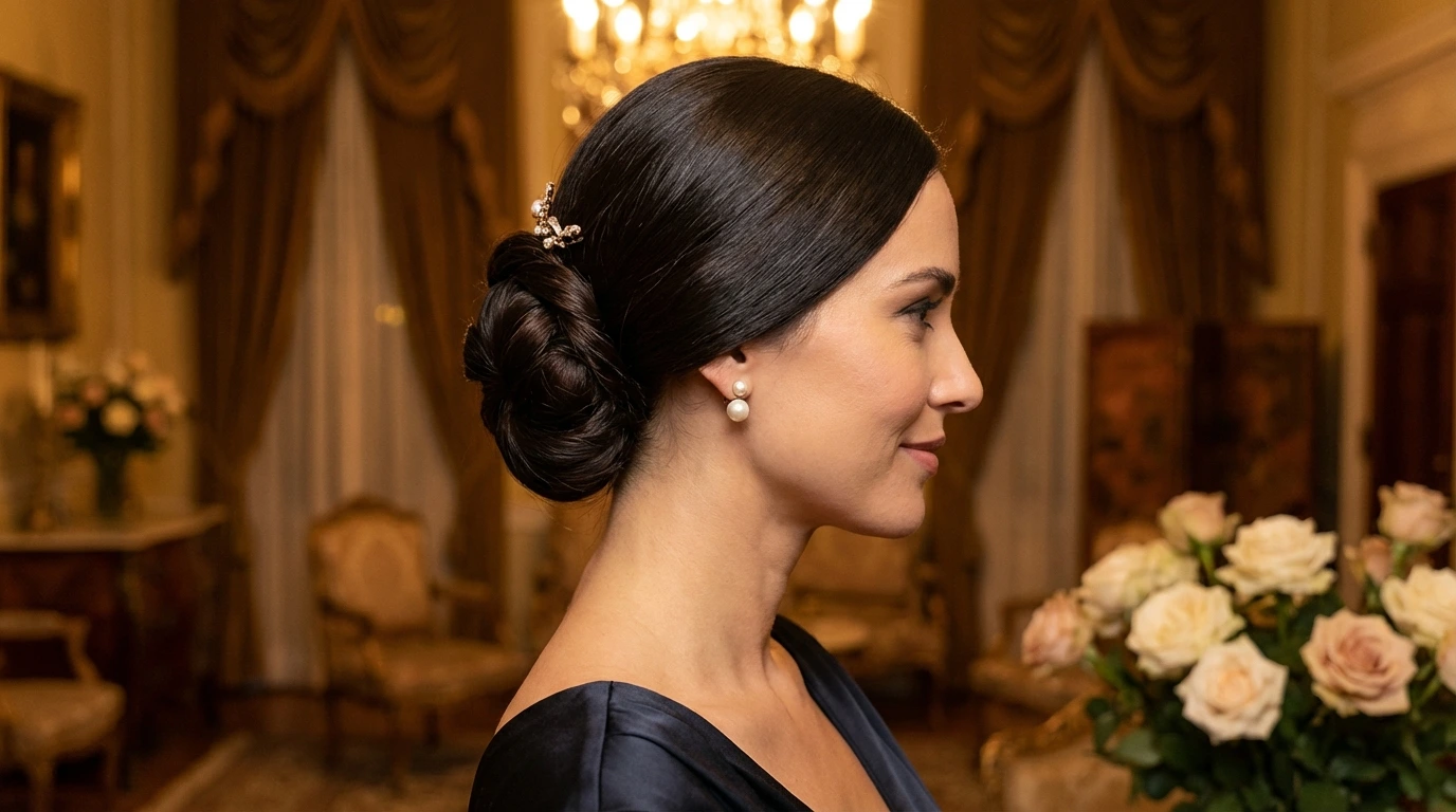 Opt for a Twist or Chignon