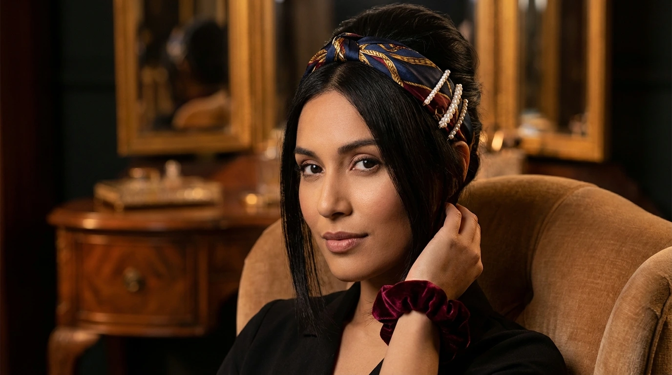 Use Hair Accessories for a Chic Touch