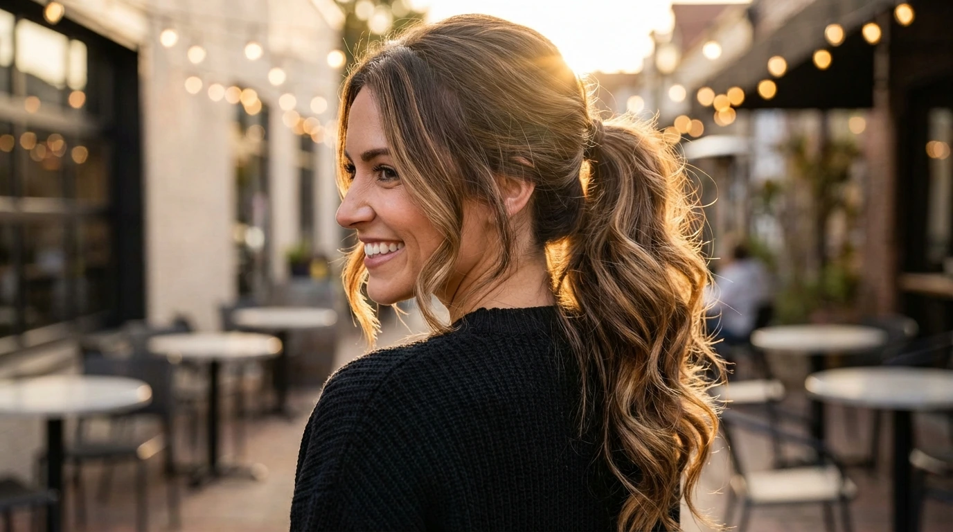 Long Layered Ponytail