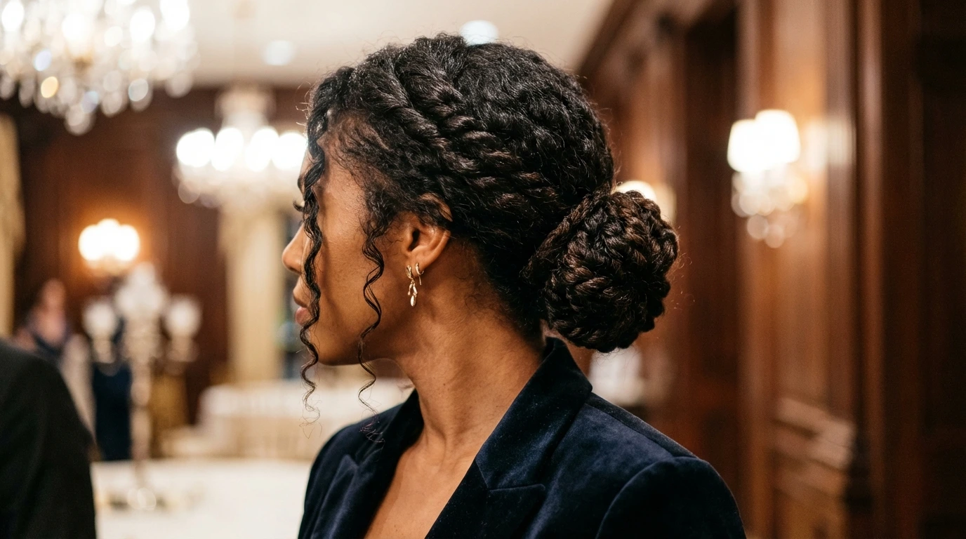 Twist-Out Bun