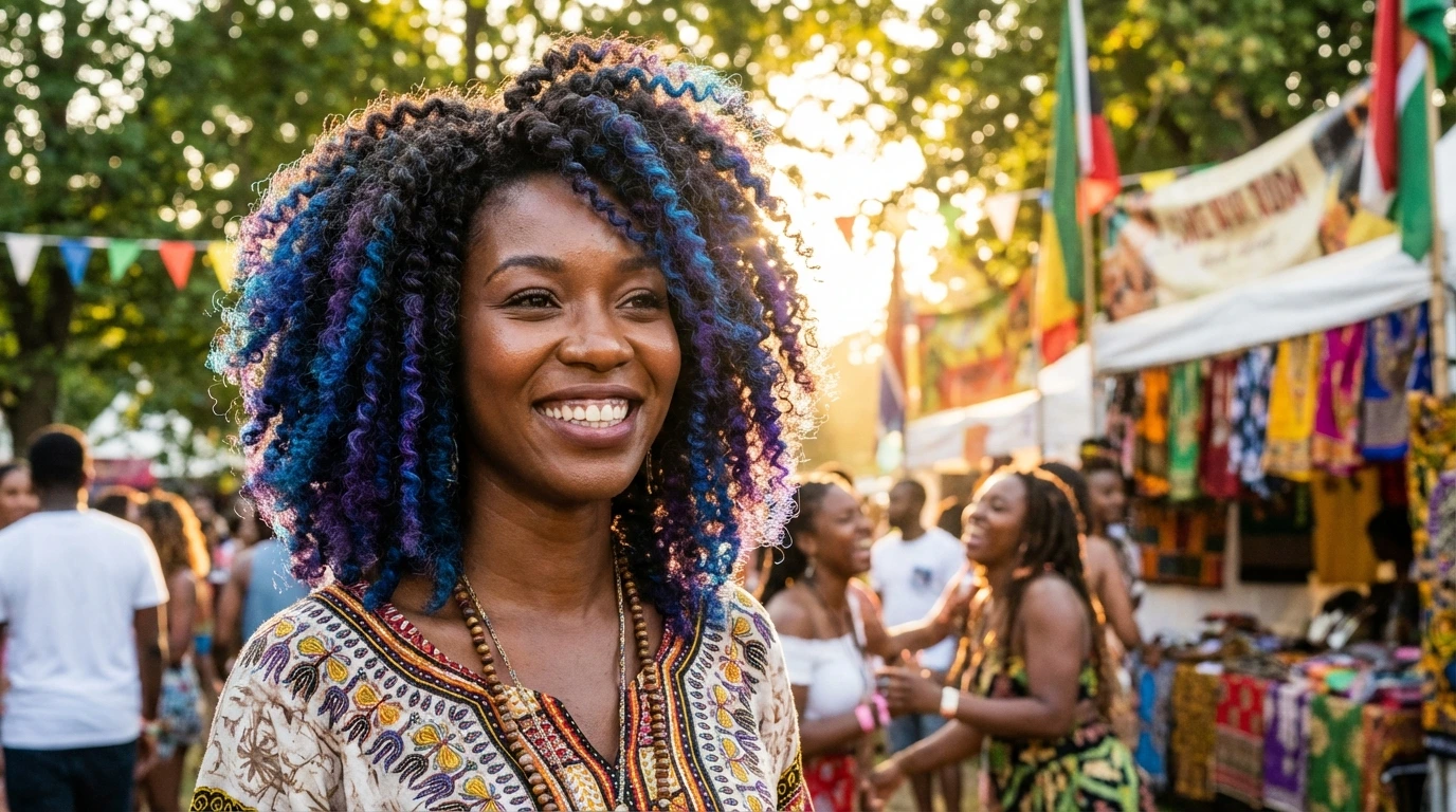 Twist-Out with Color