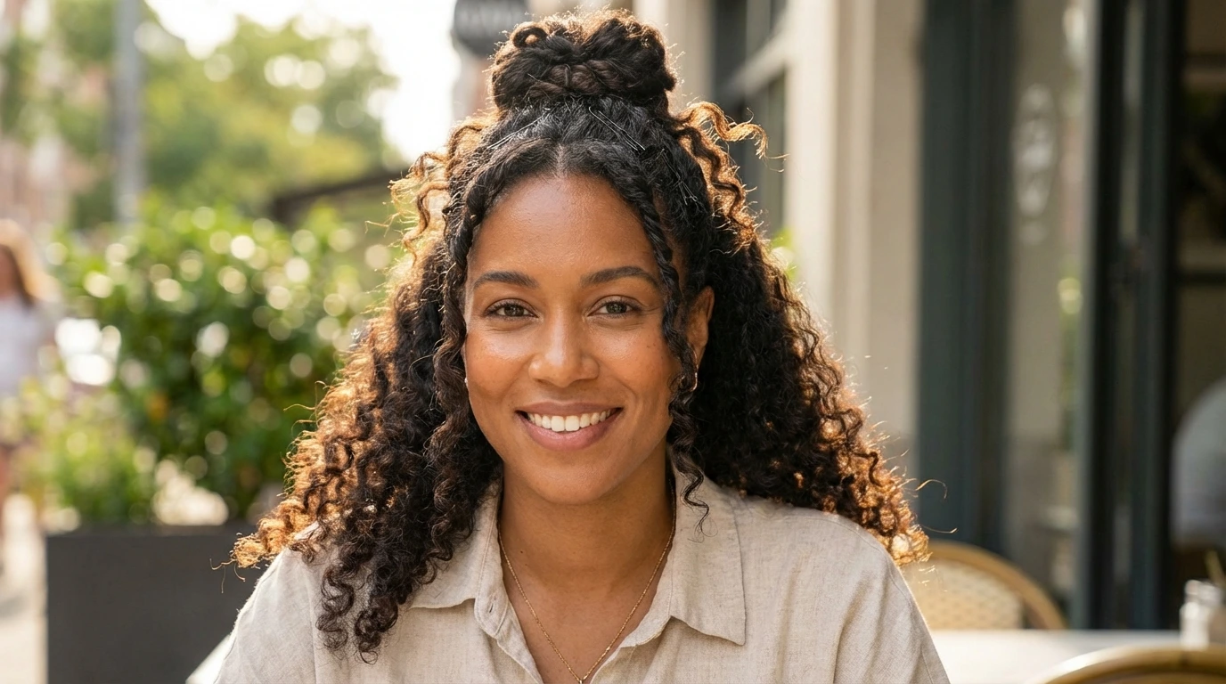 Half-Up, Half-Down Styles