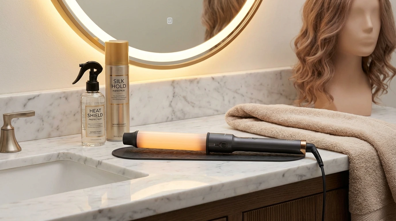 Using a Curling Iron