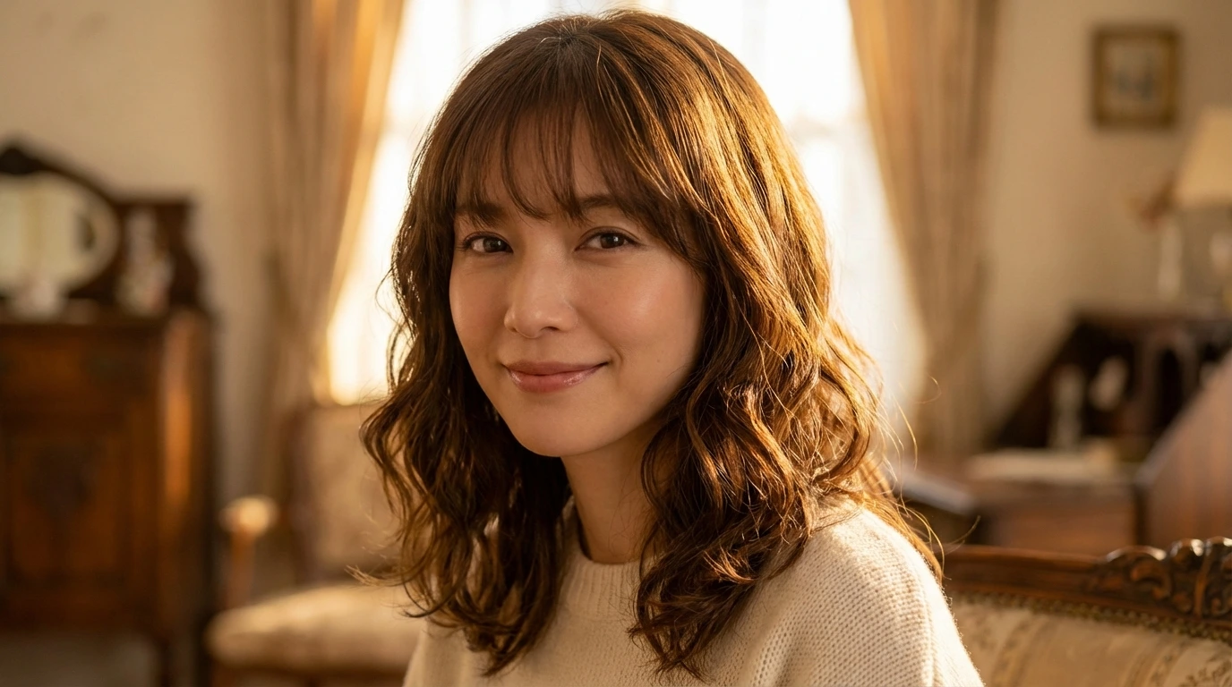 Soft Waves with Bangs