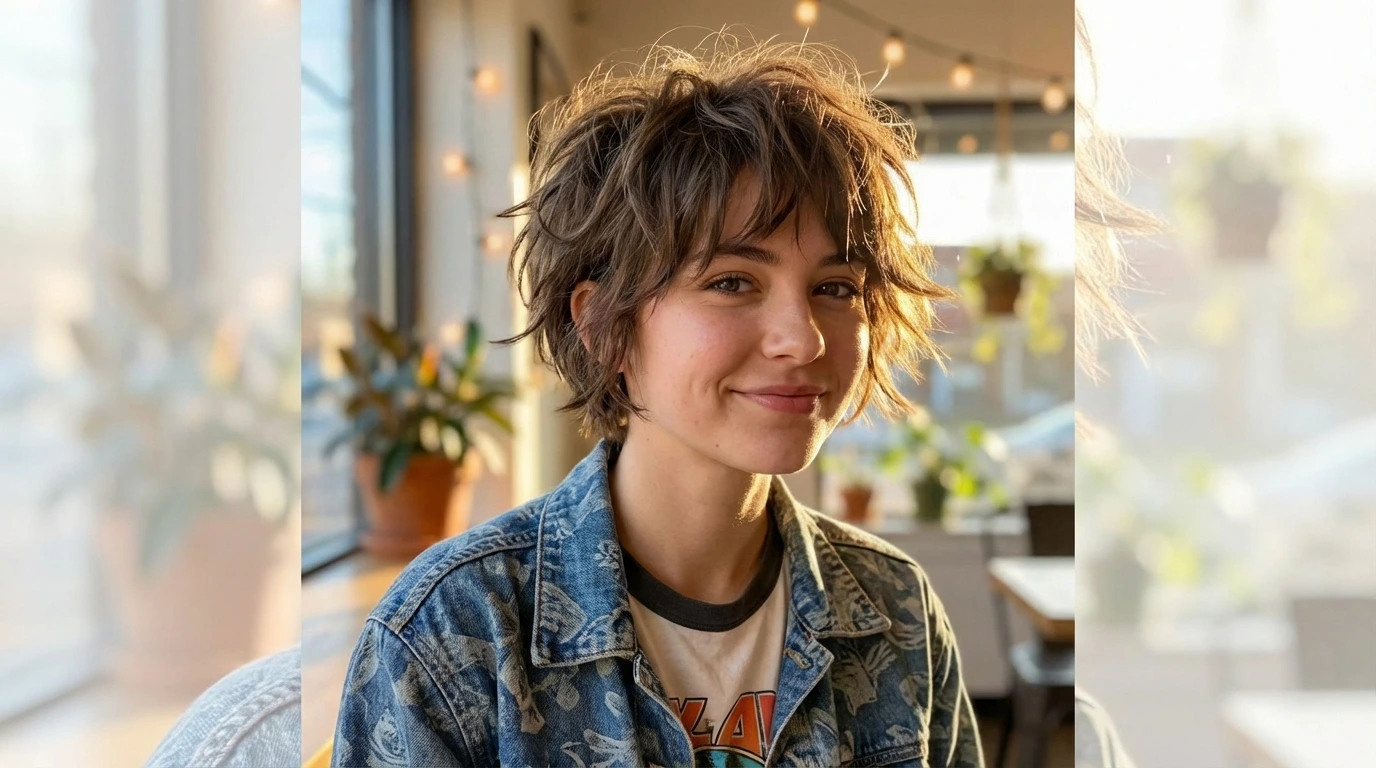 Choppy Layered Pixie