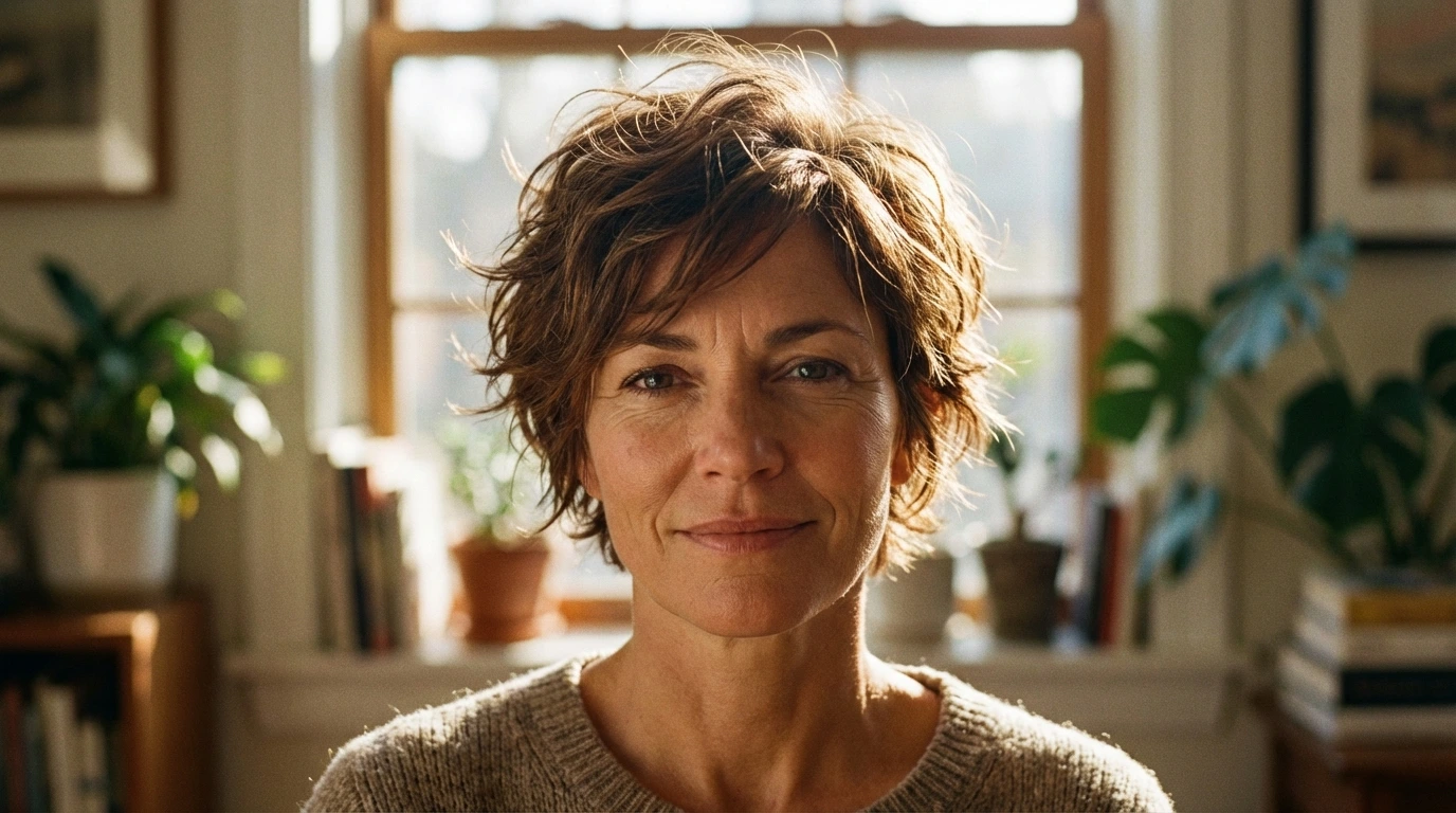 Textured Messy Pixie