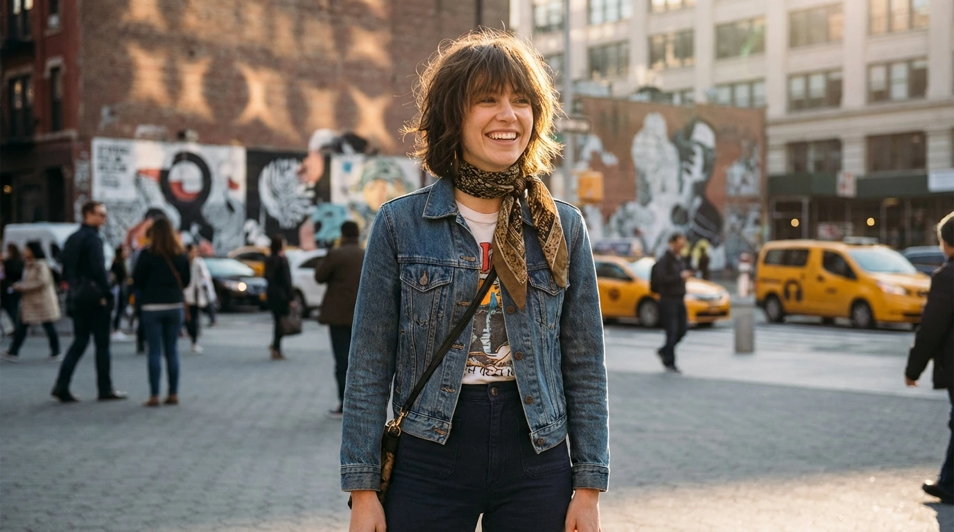 Choppy Bob with Textured Bangs