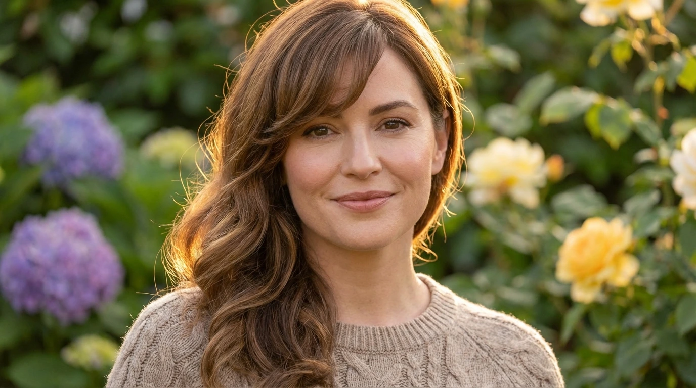 Side-Swept Curtain Bangs