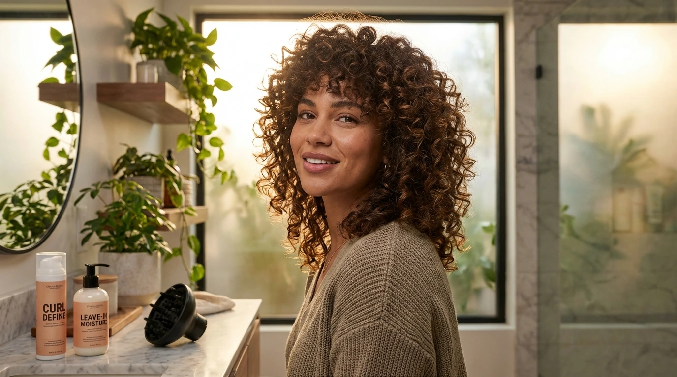 Wolf Cut for Curly Hair