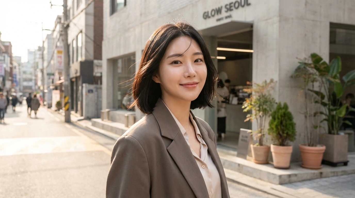 The Iconic Korean Bob