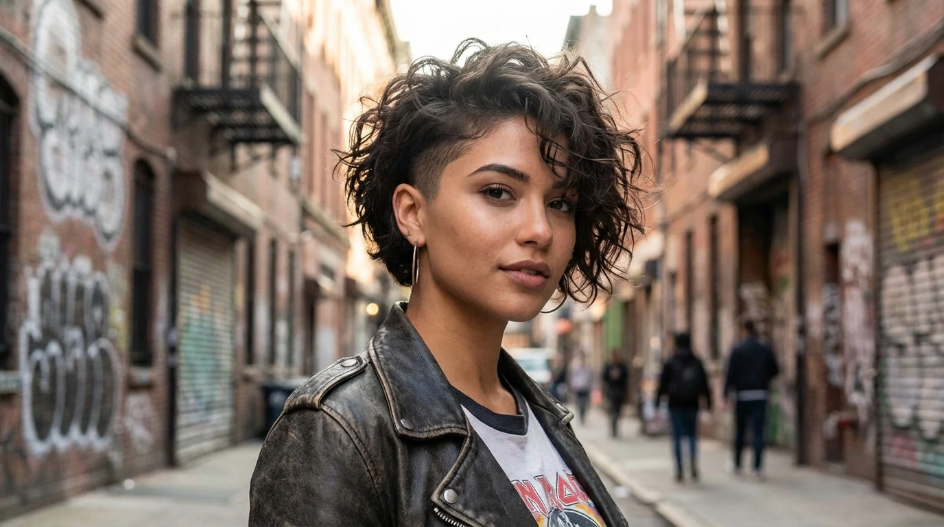 Textured Bob with Undercut