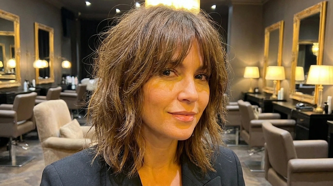 Long Shag with Bangs