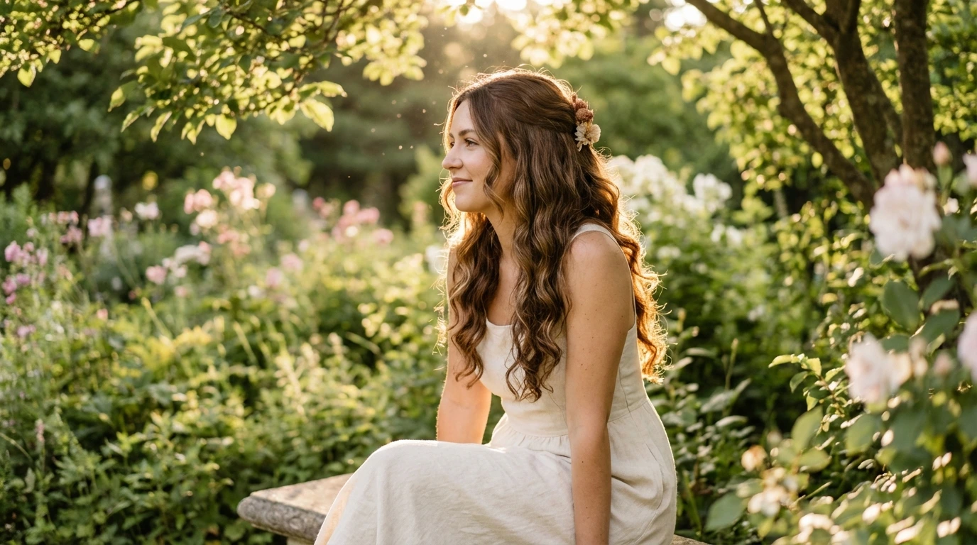 Half-Up, Half-Down Styles