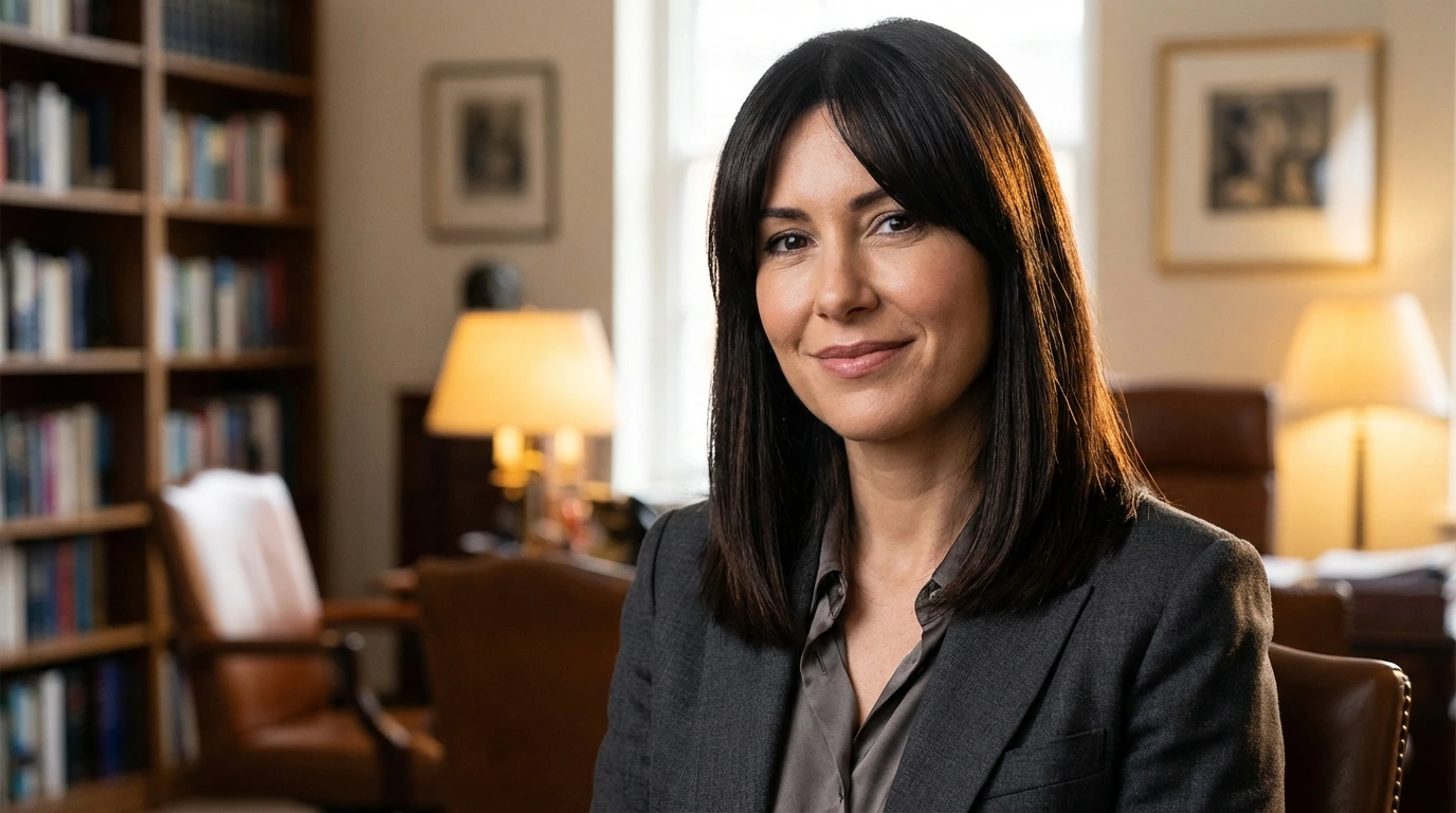 Sleek and Straight with Curtain Fringe